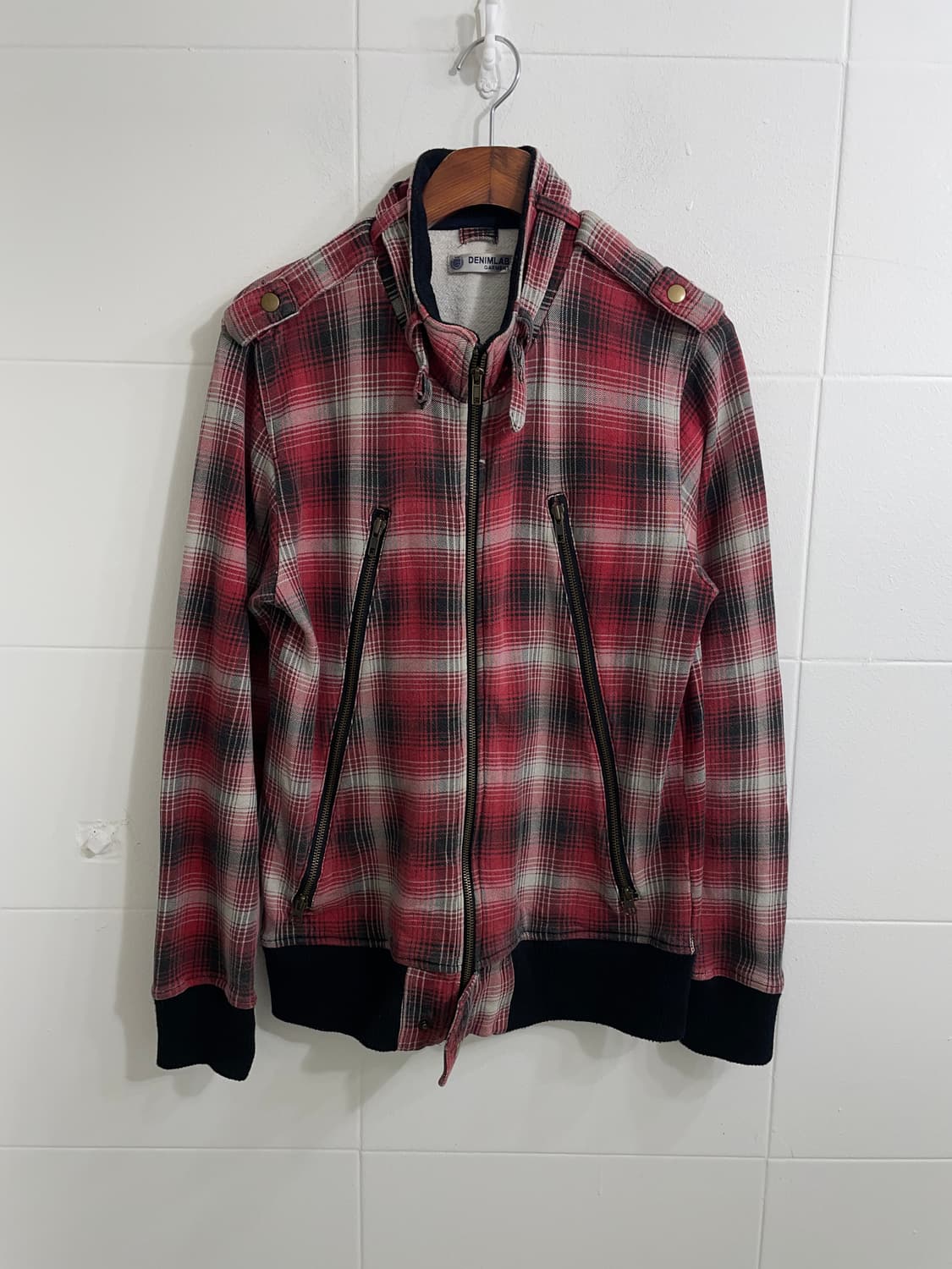 디젤 데일리 락시크 블랙 레드 펑크 코디 세트 상품이미지6