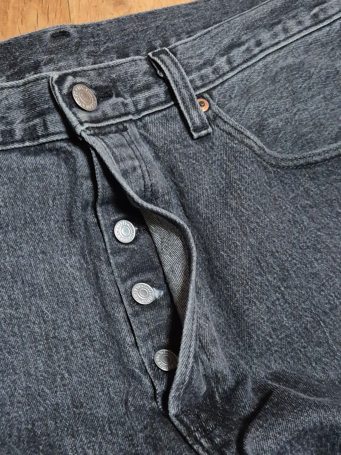 리바이스 501 93 흑청 34x30  상품이미지4