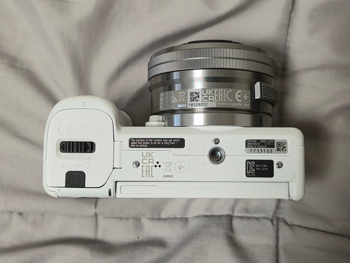 소니 zv-e10 화이트 (민트급) 상품이미지5