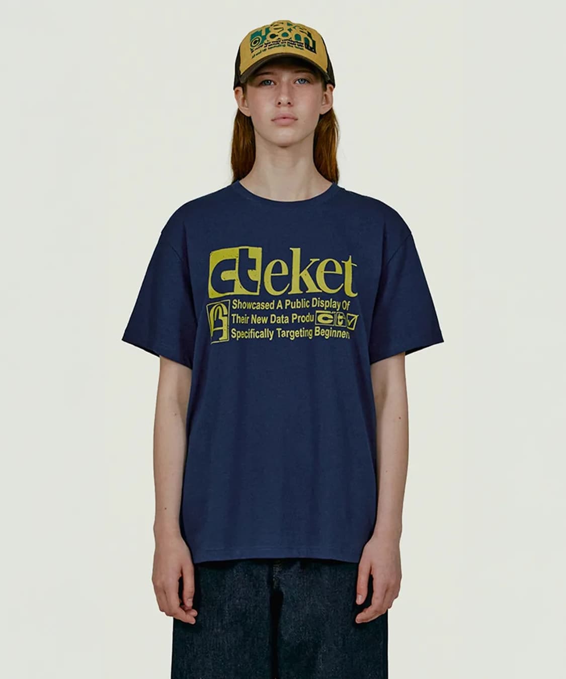 [M] 테켓 plan tee Navy 상품이미지1
