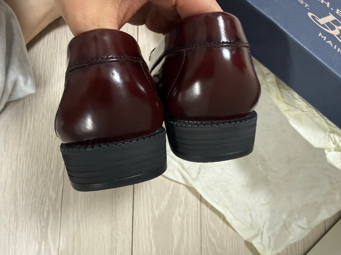 (거의새상품) GH 바스 위준 로퍼 버건디 상품이미지4