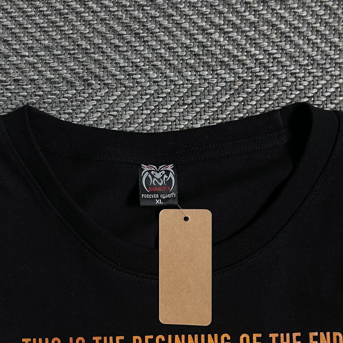 빈티지 USA 블랙 사바스 밴드 반팔 티셔츠o 4704 상품이미지4