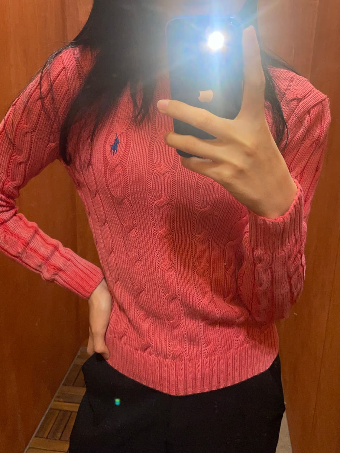 (S) POLO 폴로 랄프로렌 케이블 니트 상품이미지2