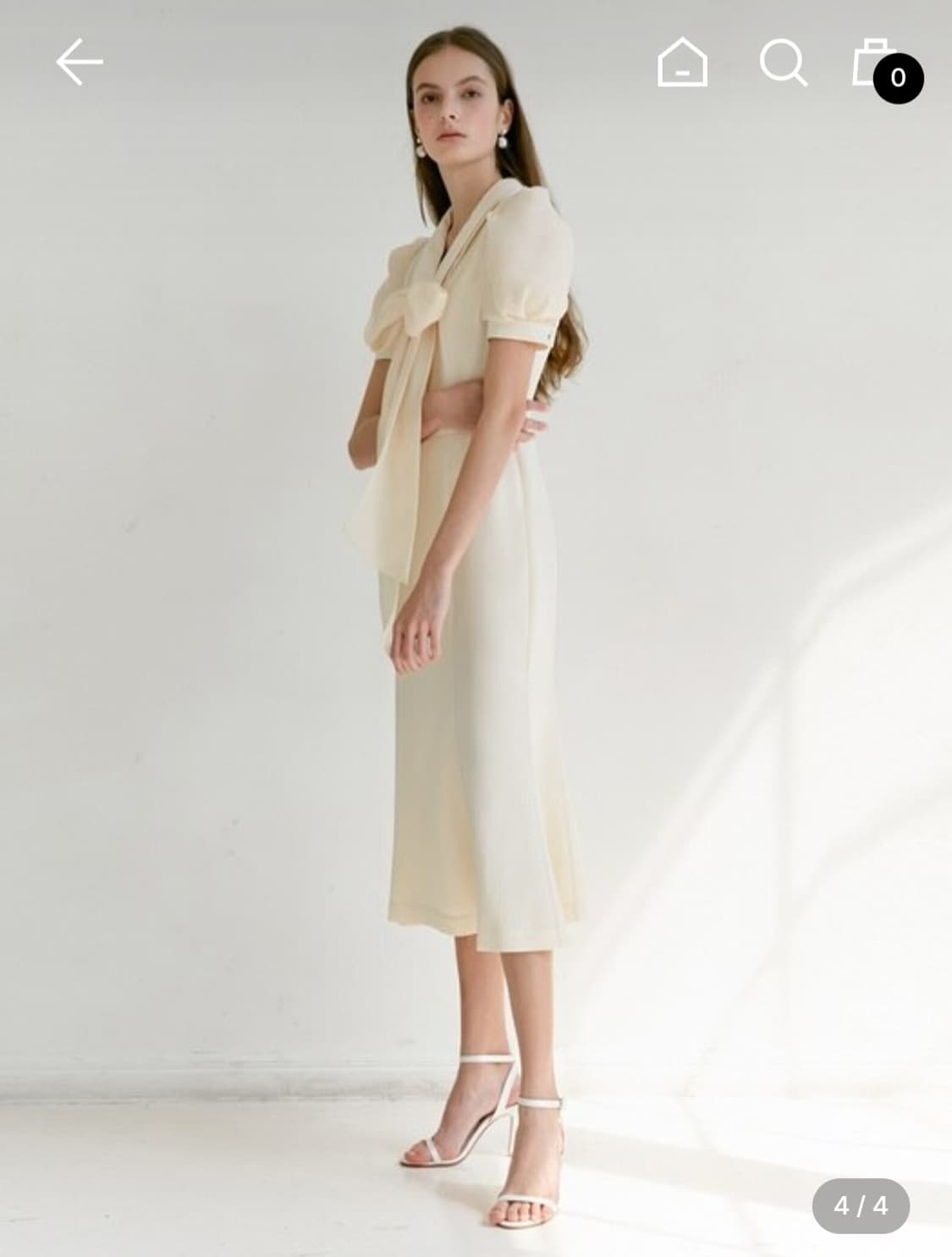 브라이드앤유 엠마 원피스 1사이즈(리본타이 제외) 상품이미지3