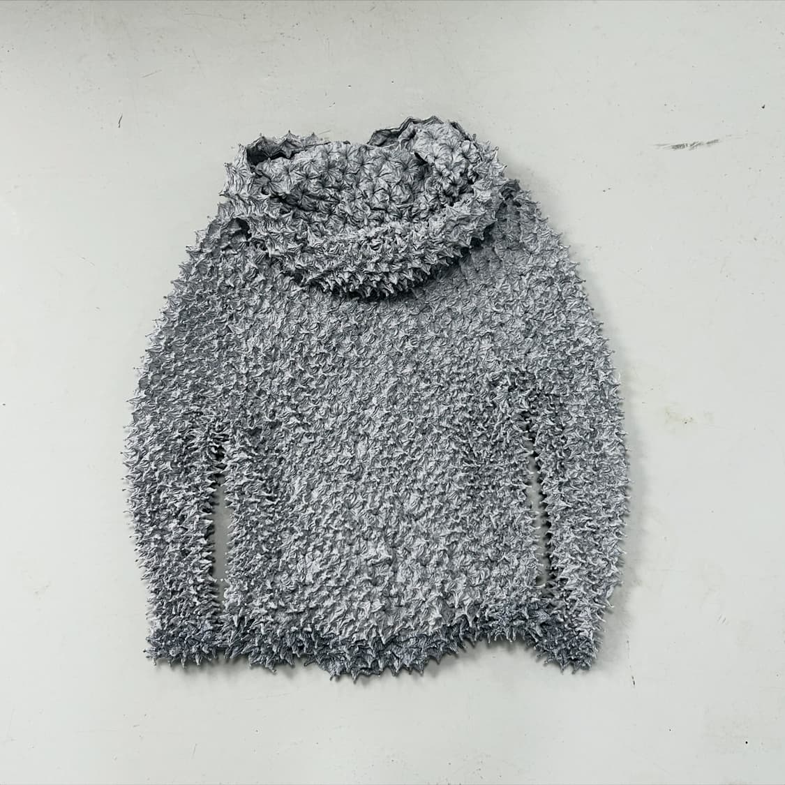 더블렛 22AW 시보리 후드티 상품이미지7