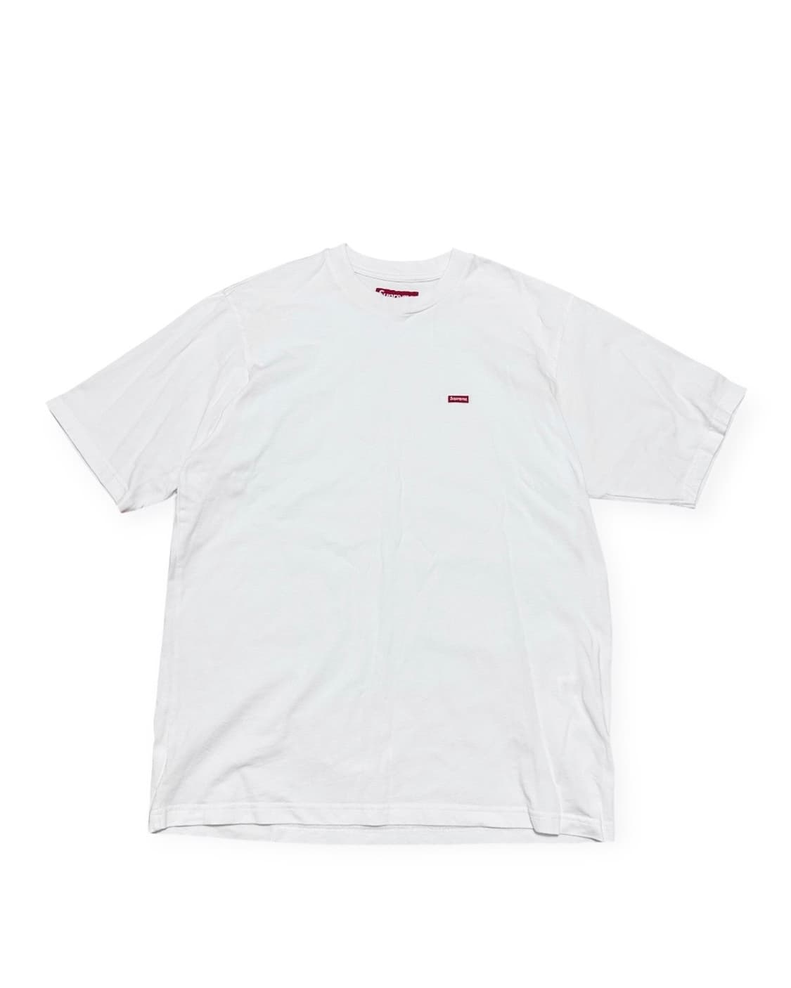 슈프림 박스로고 흰색 반팔티 상품이미지1