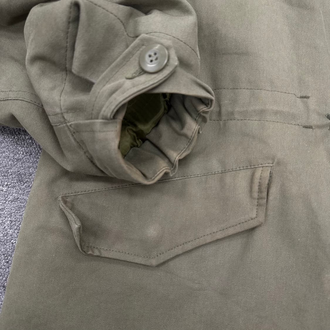 라퍼지스토어 누빔 숏야상 상품이미지4