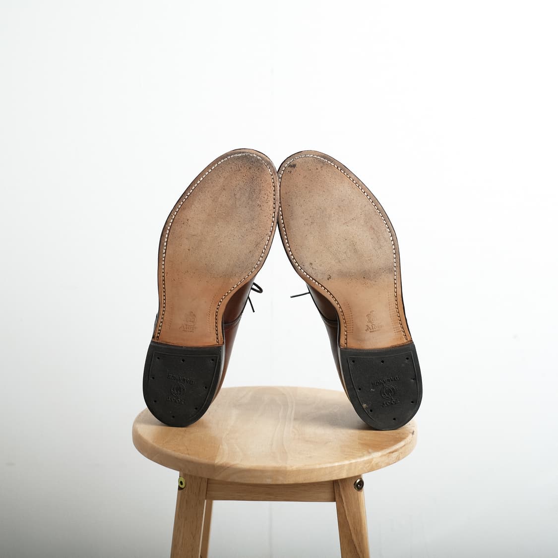 알든 N9402 8.5D 브라운 카프 모디파이드 라스트 더비슈즈 상품이미지10