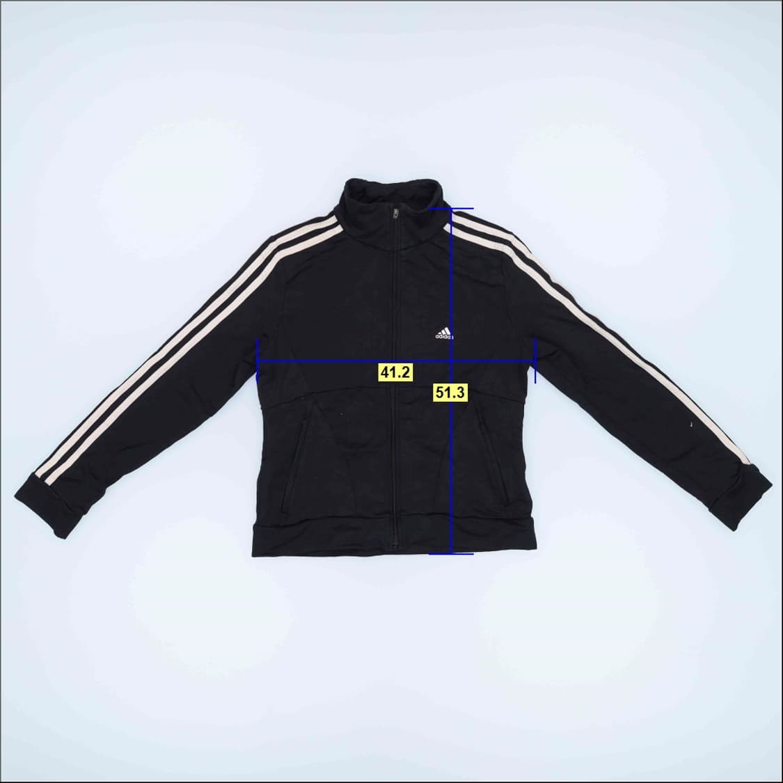 [90] 아디다스 여성 블랙 트랙탑 져지 0102H1 상품이미지8