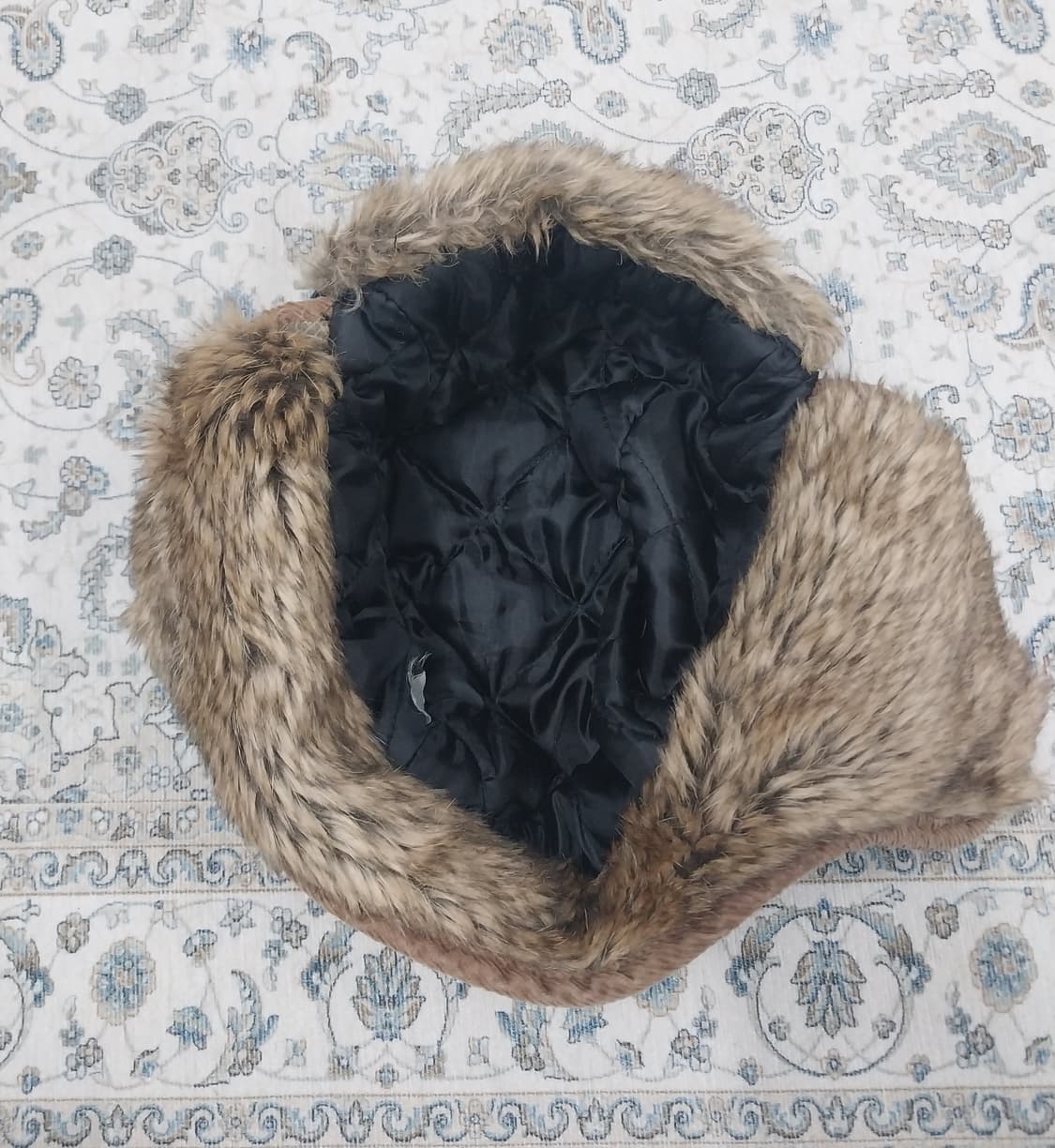 빈티지 체크 헌팅캡 귀달이 모자 상품이미지5