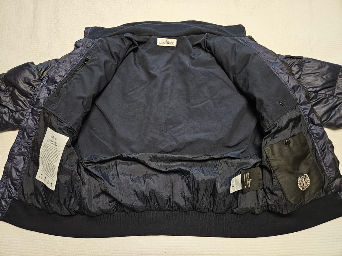 Stone Island 스톤아일랜드 가먼트다잉 다운 패딩 L 100 상품이미지6