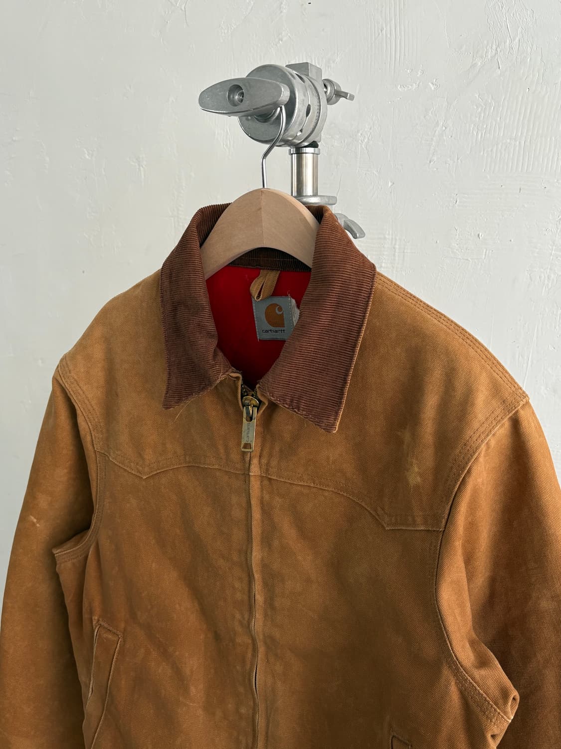 Carhartt 칼하트 J13 산타페 베이지 워크 자켓 상품이미지3