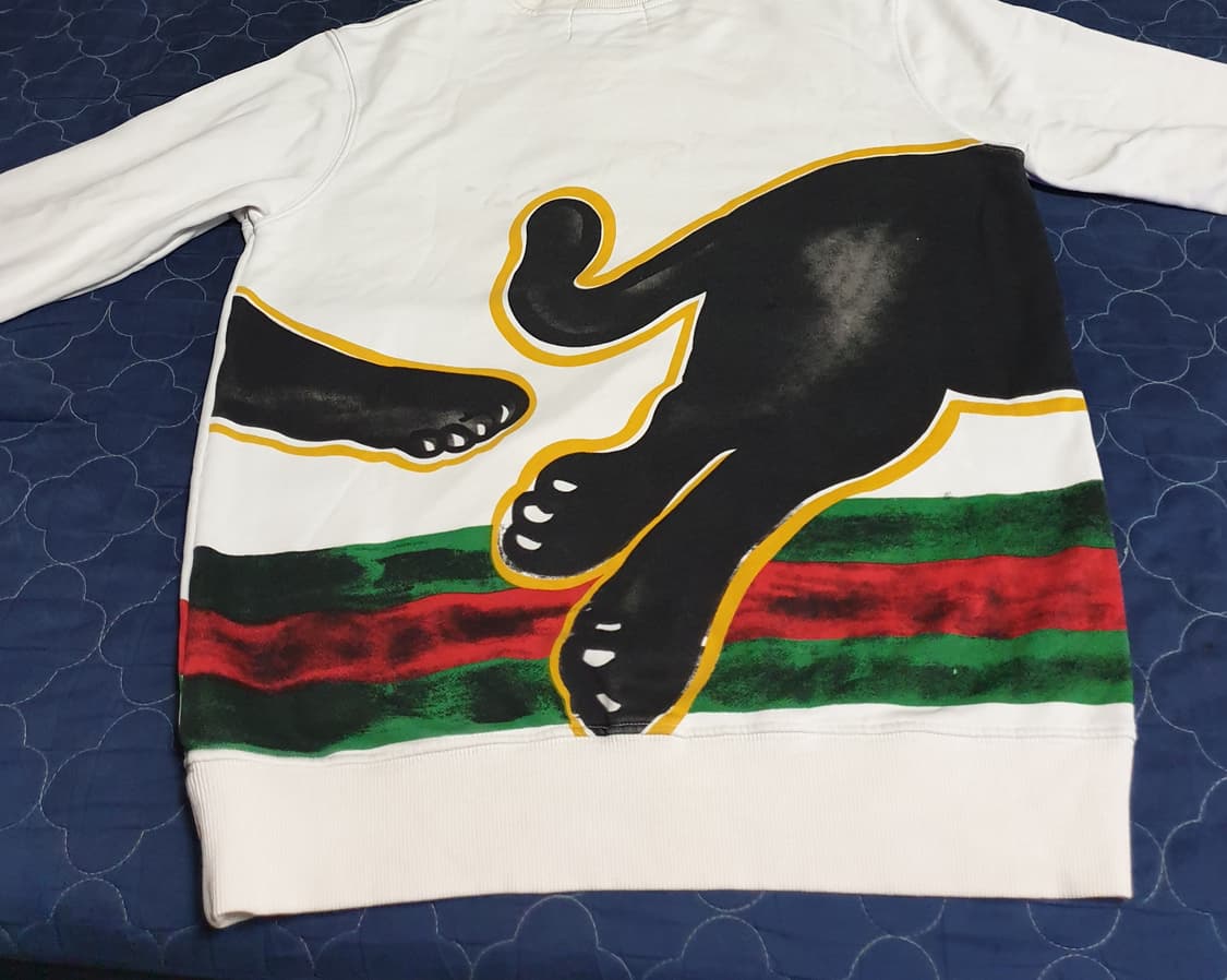 구찌 맨투맨 크림 (L) 상품이미지2