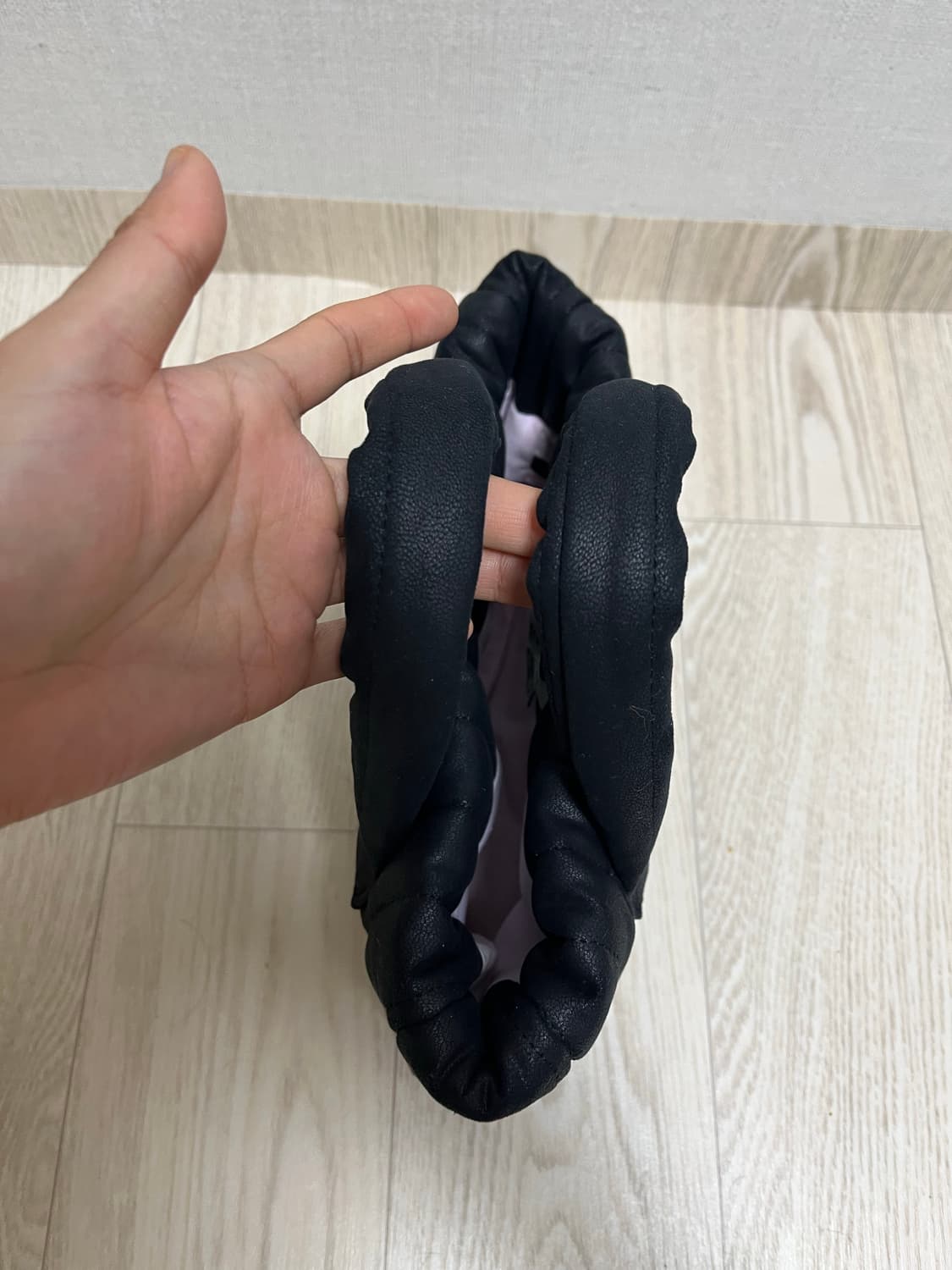 시엔느 패딩백 스웨이드 미니 상품이미지3