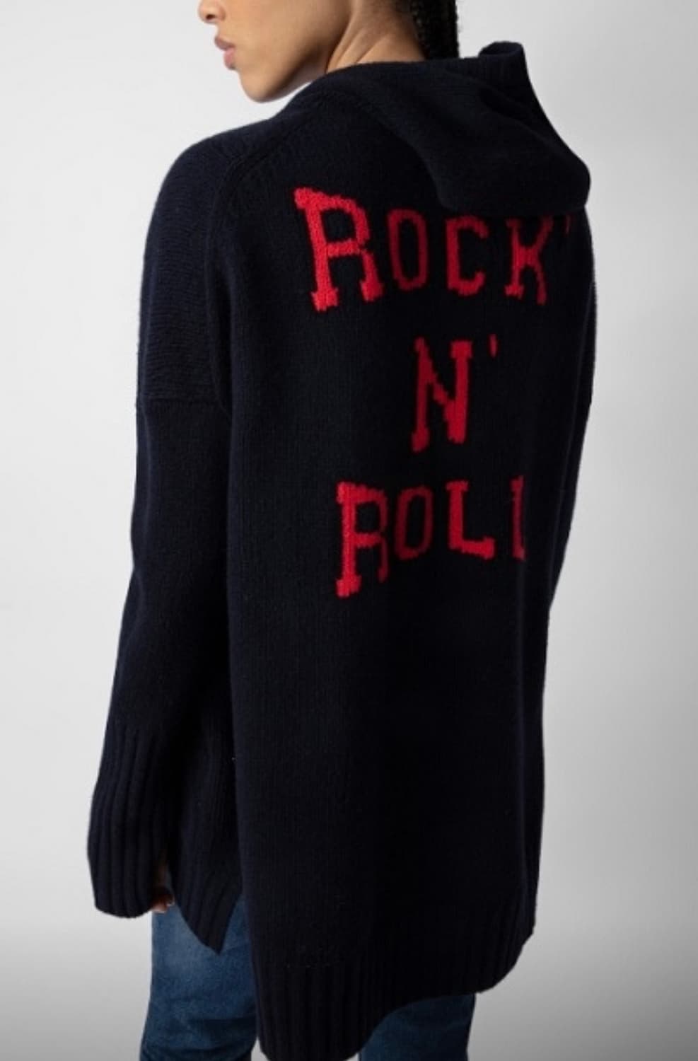 쟈딕앤볼테르 락앤롤 니트 후드  상품이미지1