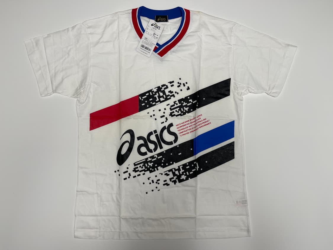 아식스 90s 올드 멀티 그래픽 반팔 티셔츠 빈티지 ASICS OLD  상품이미지1
