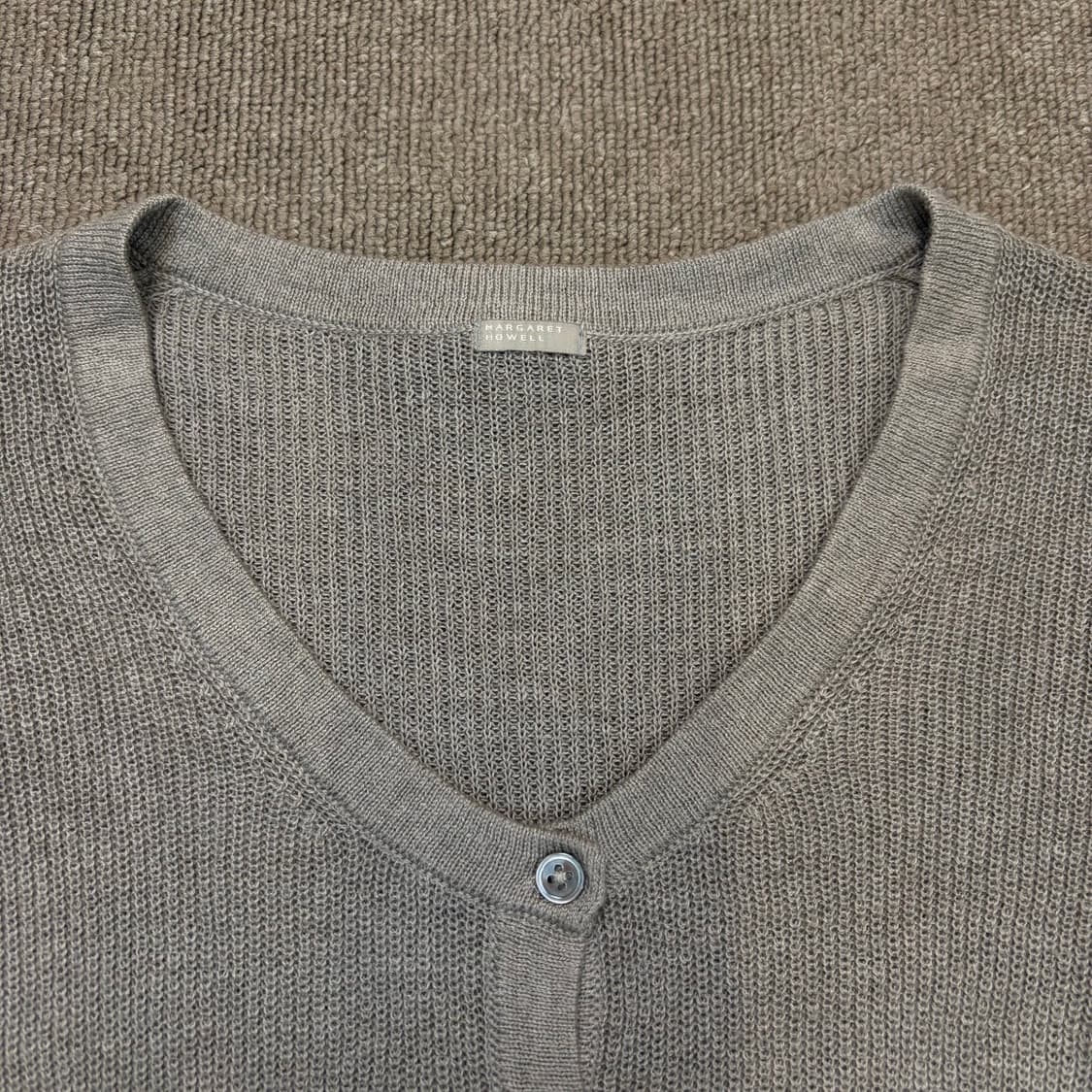 마가렛호웰 우먼스 헨리넥 캐시미어 실크혼방 탑  상품이미지2