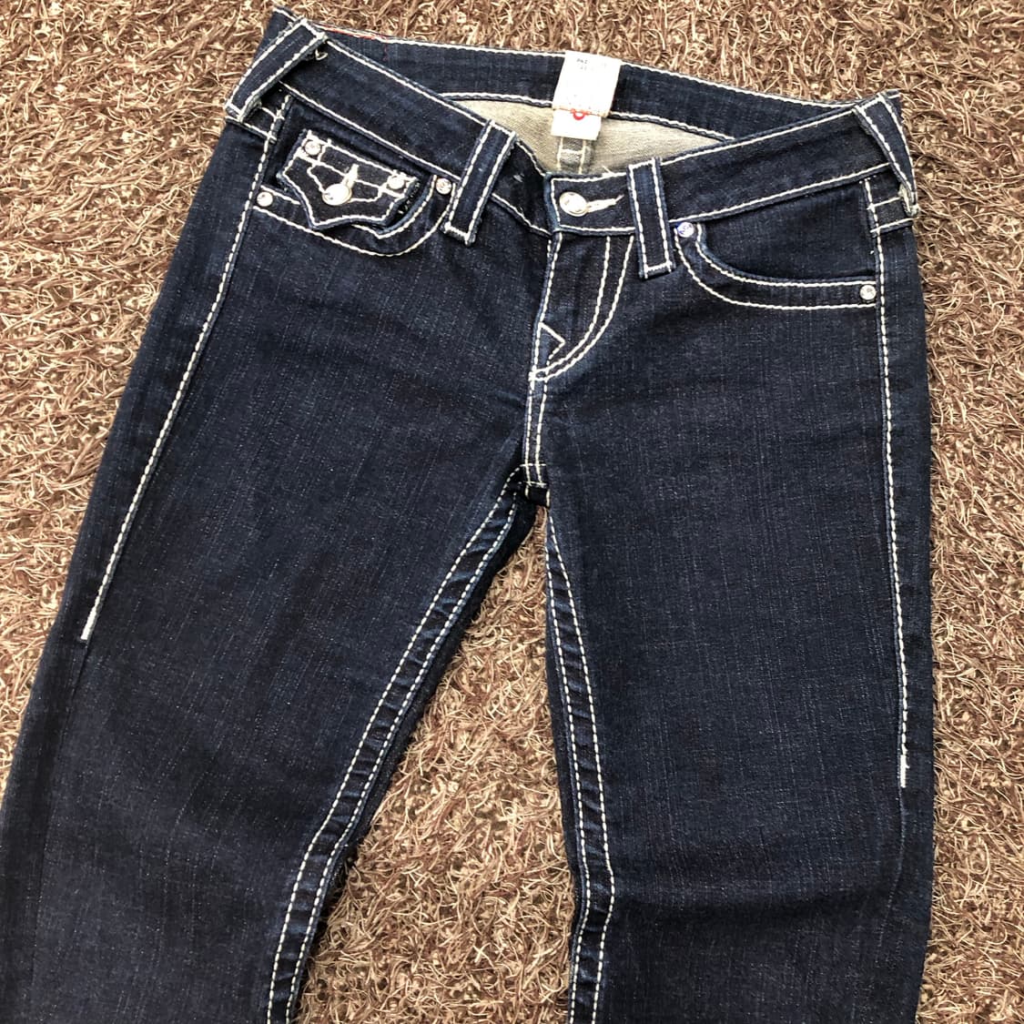 트루릴리전 디스코 조이 빅티 스티치 데님 팬츠 상품이미지3