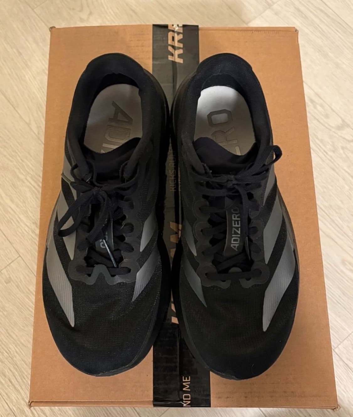 아디다스 아디제로 에보슬 evo sl atr  블랙 실버 245mm  상품이미지2