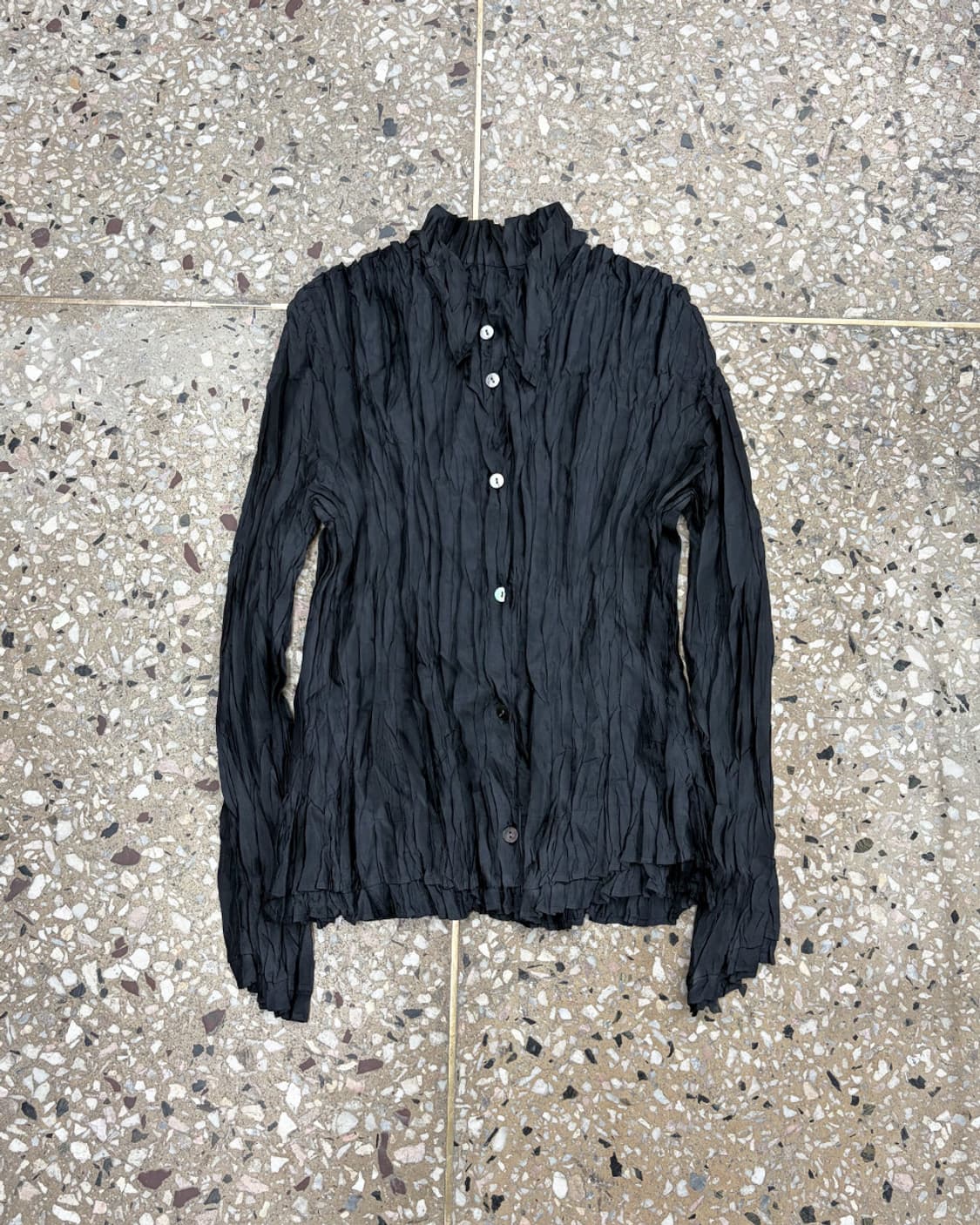 히로코 코시노 플리츠 셔츠 상품이미지1