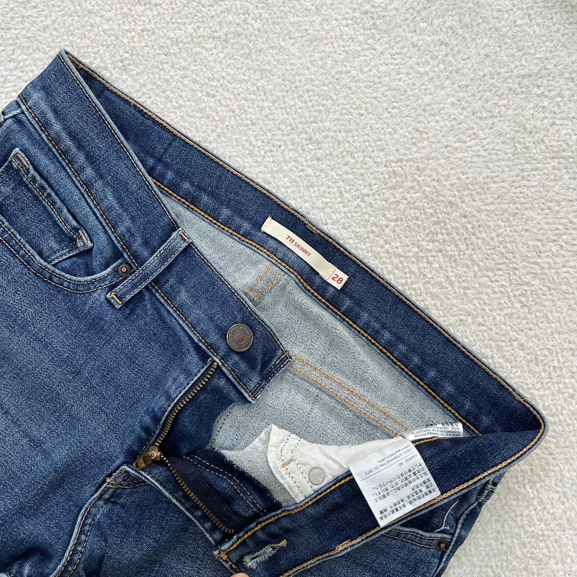 28 리바이스 여성 스키니 데님 청바지 0330M 상품이미지2