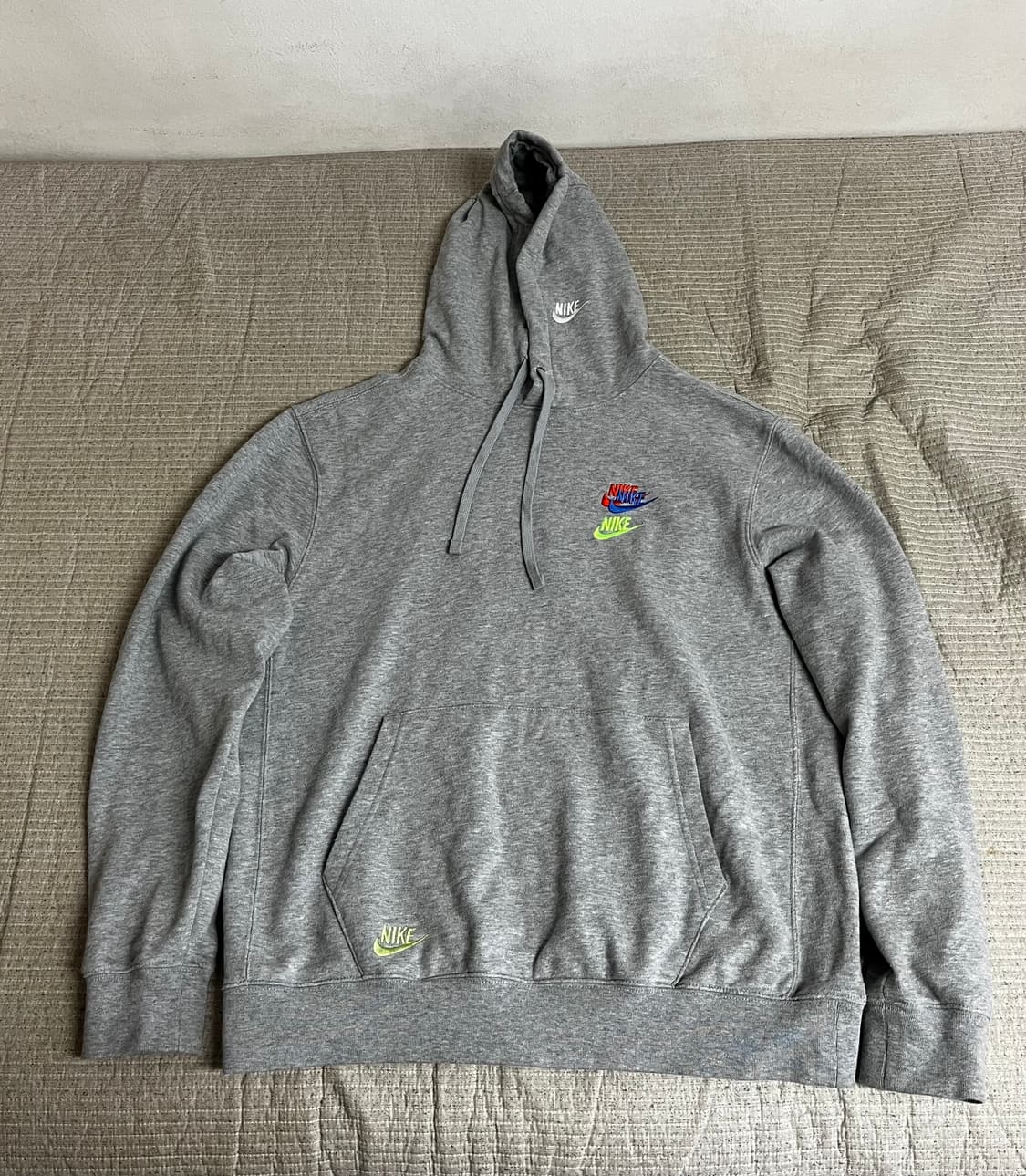 나이키 NSW 프렌치 테리 후드티 회색 (사이즈 : M)  상품이미지1