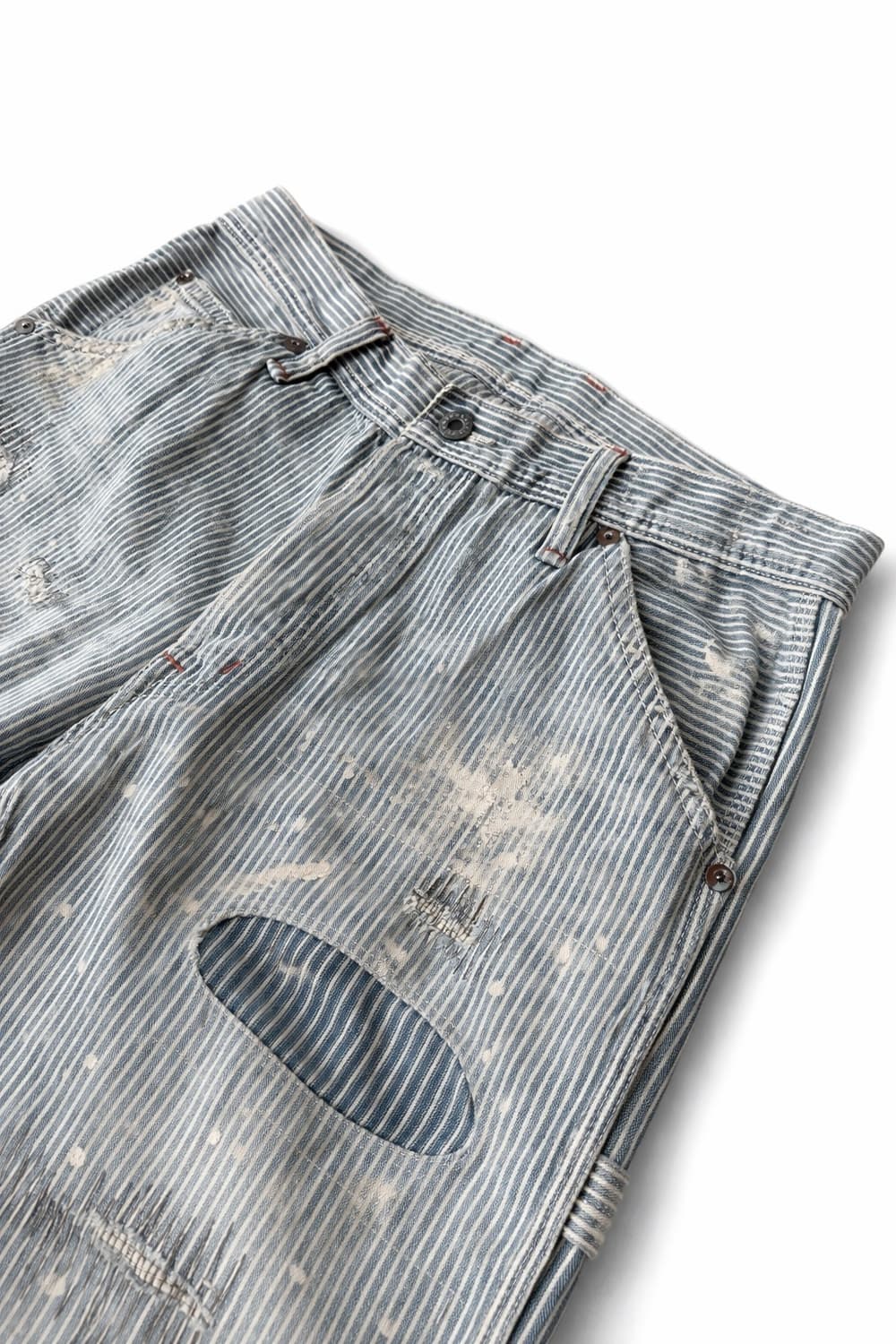폴로 데님 앤 서플라이 데미지 페인팅 데님 팬츠 상품이미지3