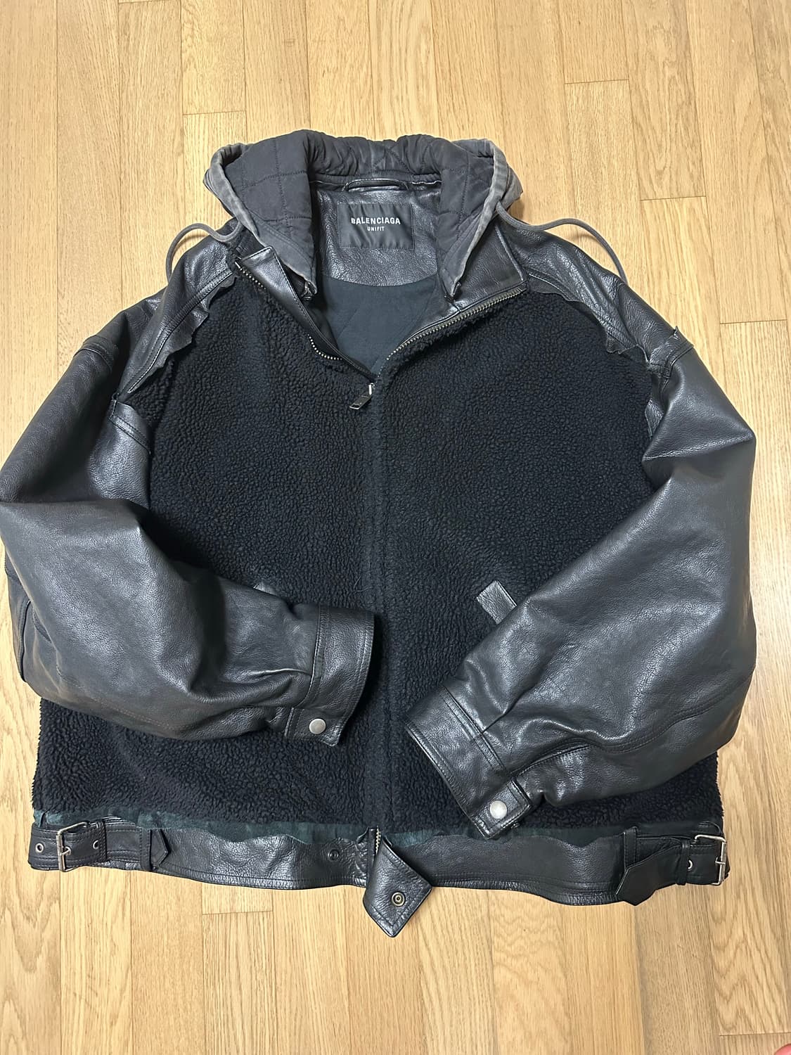 발렌시아가 college 1917 레더 자켓 S 상품이미지3