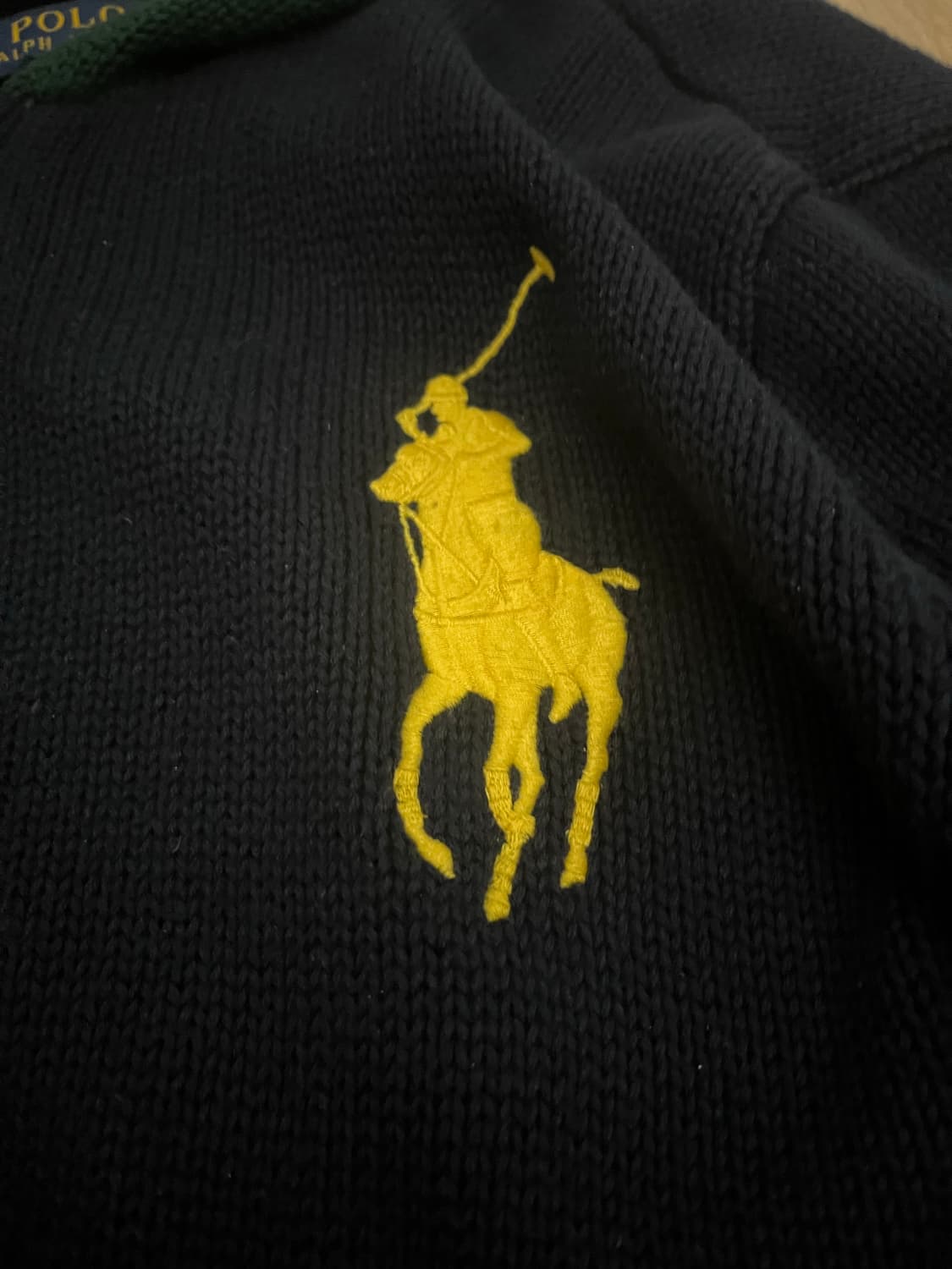 폴로 니트집업 상품이미지2