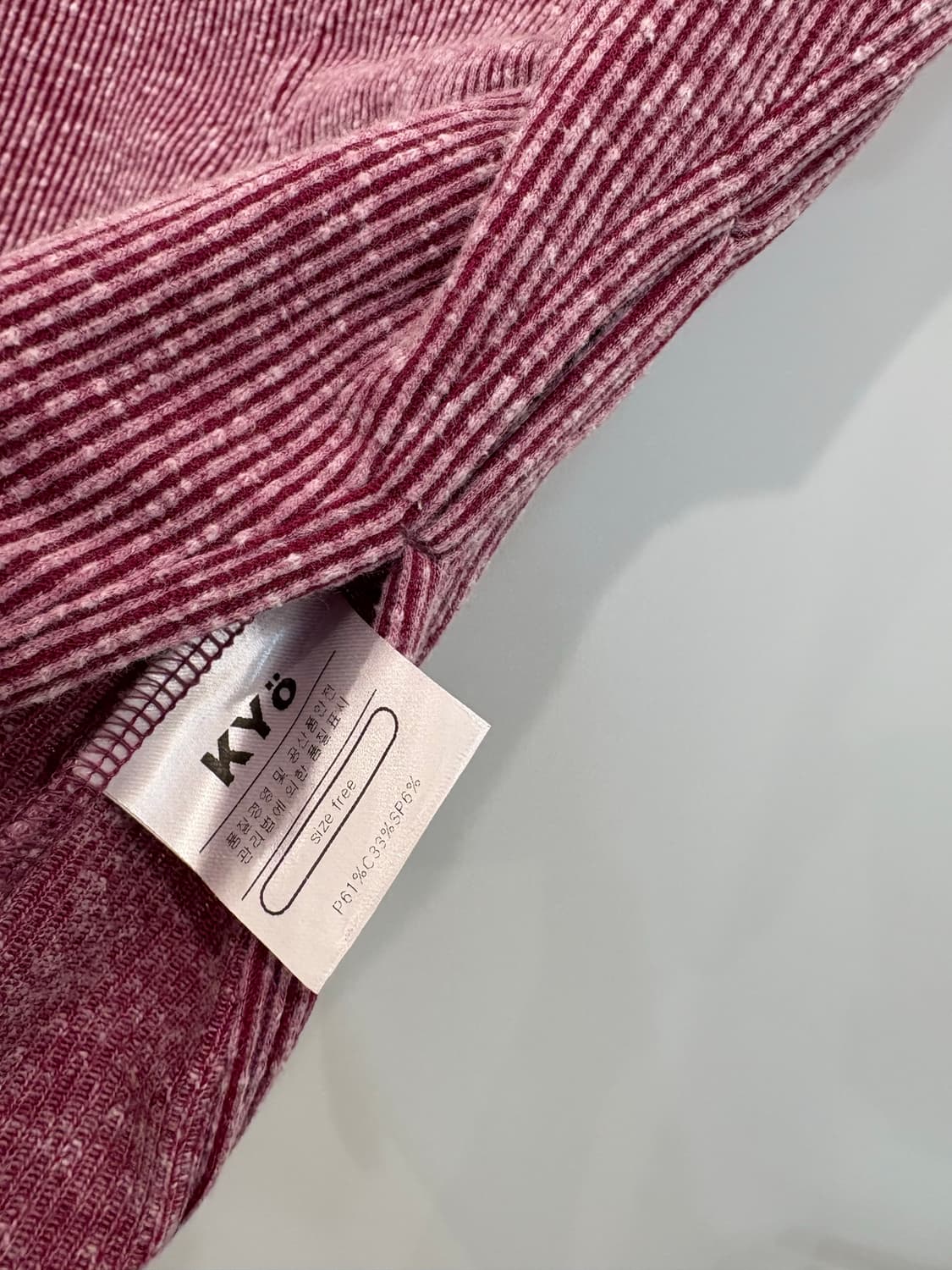 KYO 컷아웃 티셔츠 상품이미지3