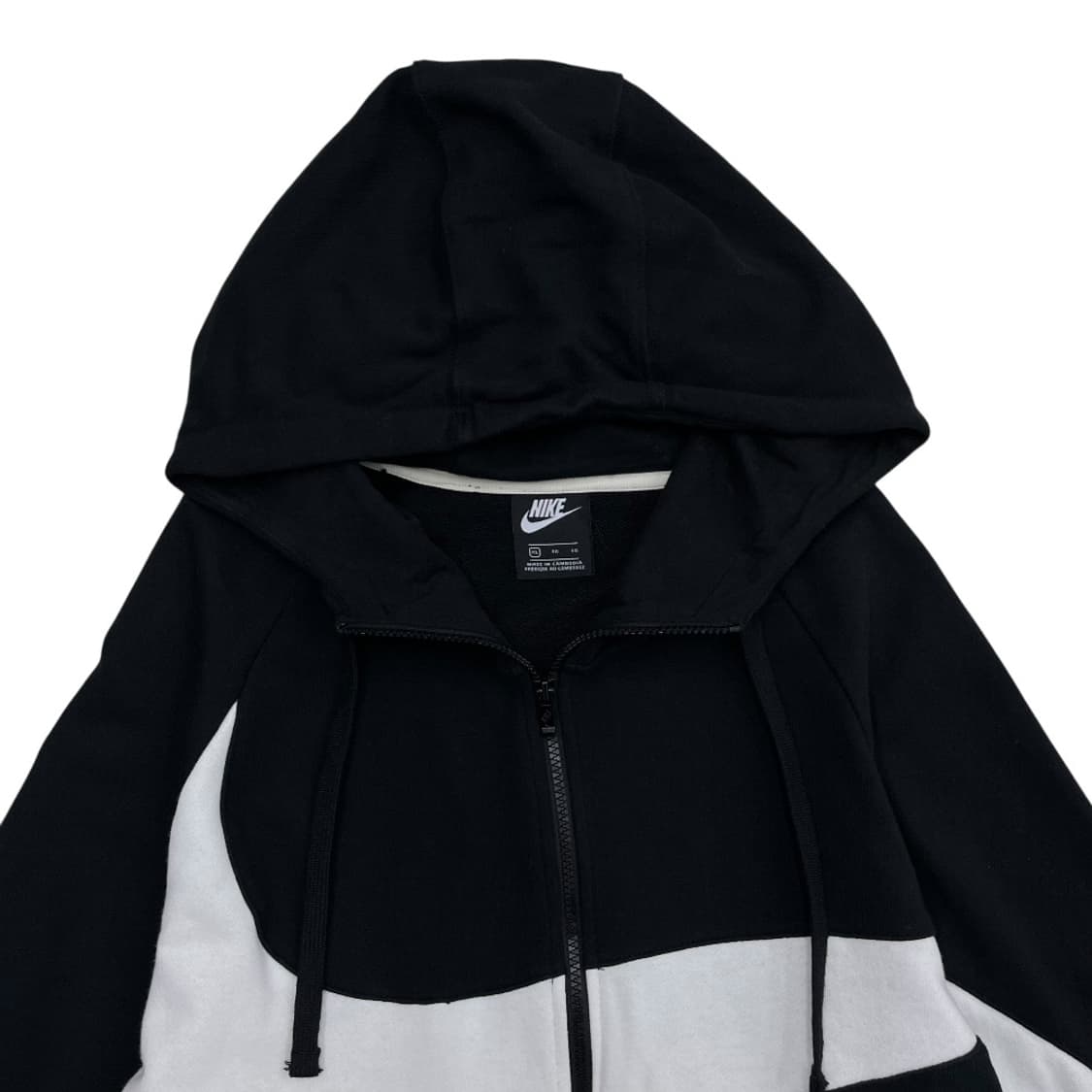 나이키 빅스우시 블랙 후드집업 XL 상품이미지5