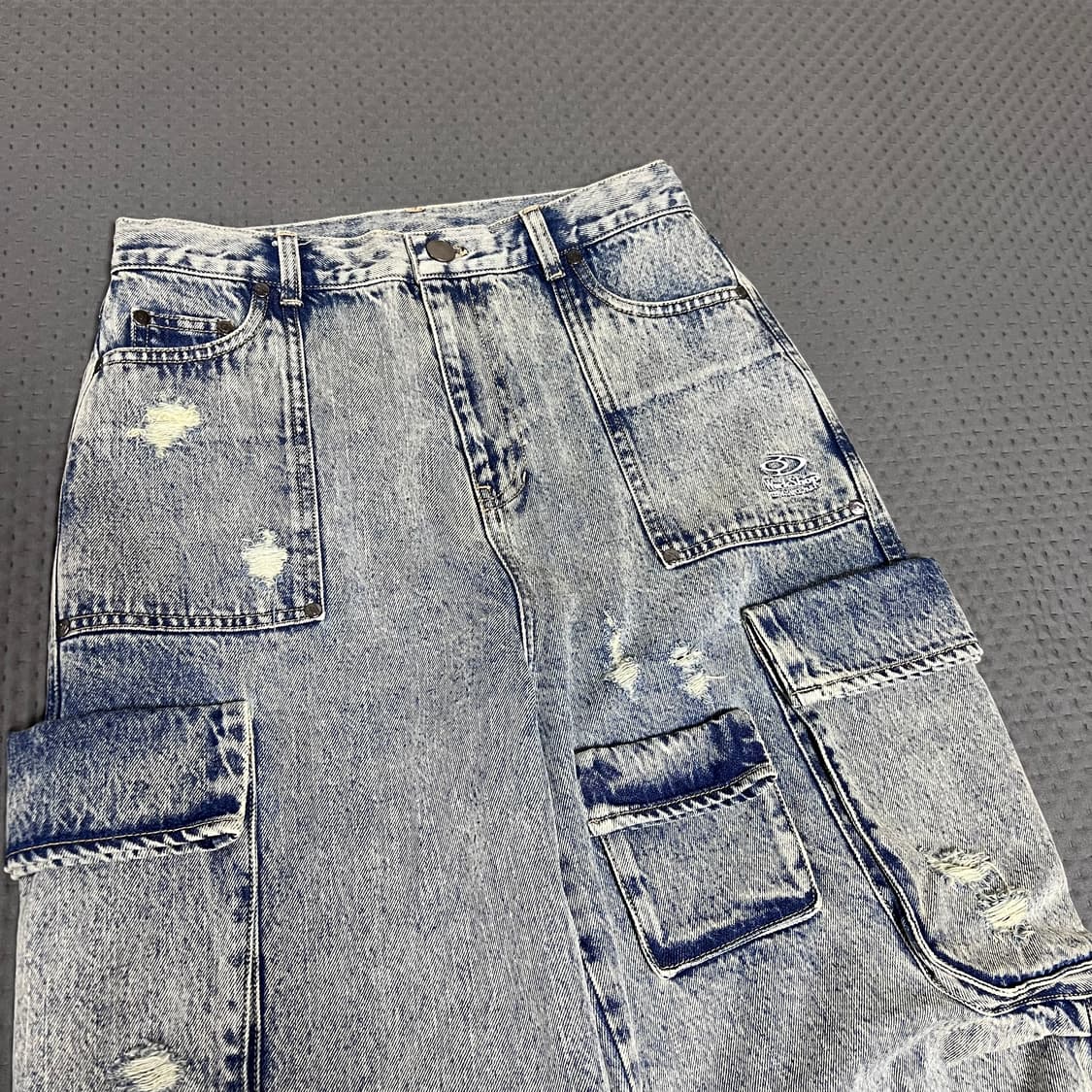 트래블 멀티포켓 와이드 데님 팬츠 30 (미발매) 상품이미지2