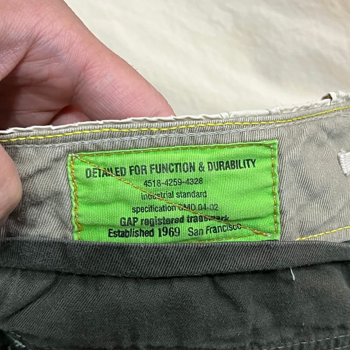  갭 워크 팬츠 y15977 상품이미지6