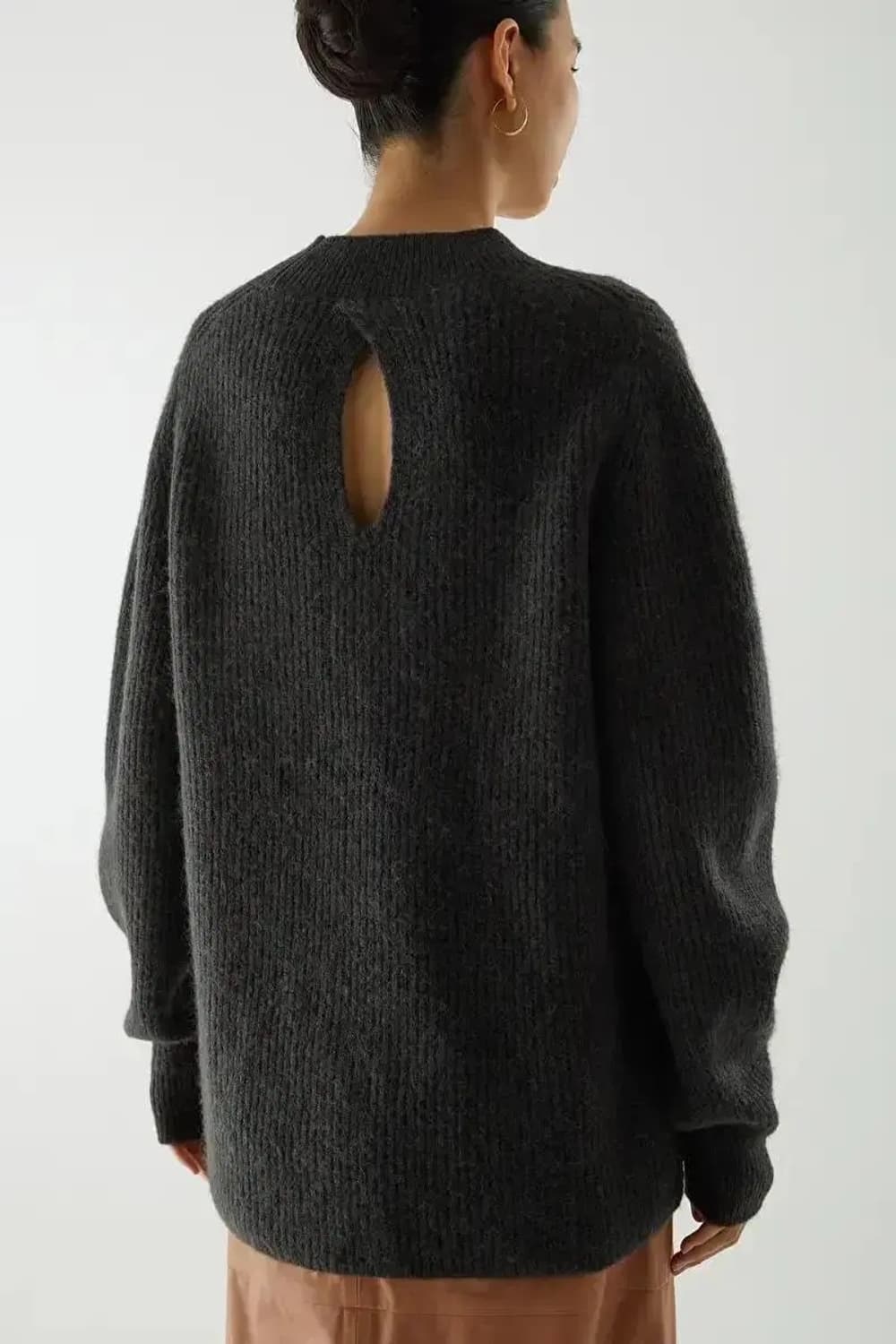 COS 여성 울 알파카 혼방 니트 상품이미지1