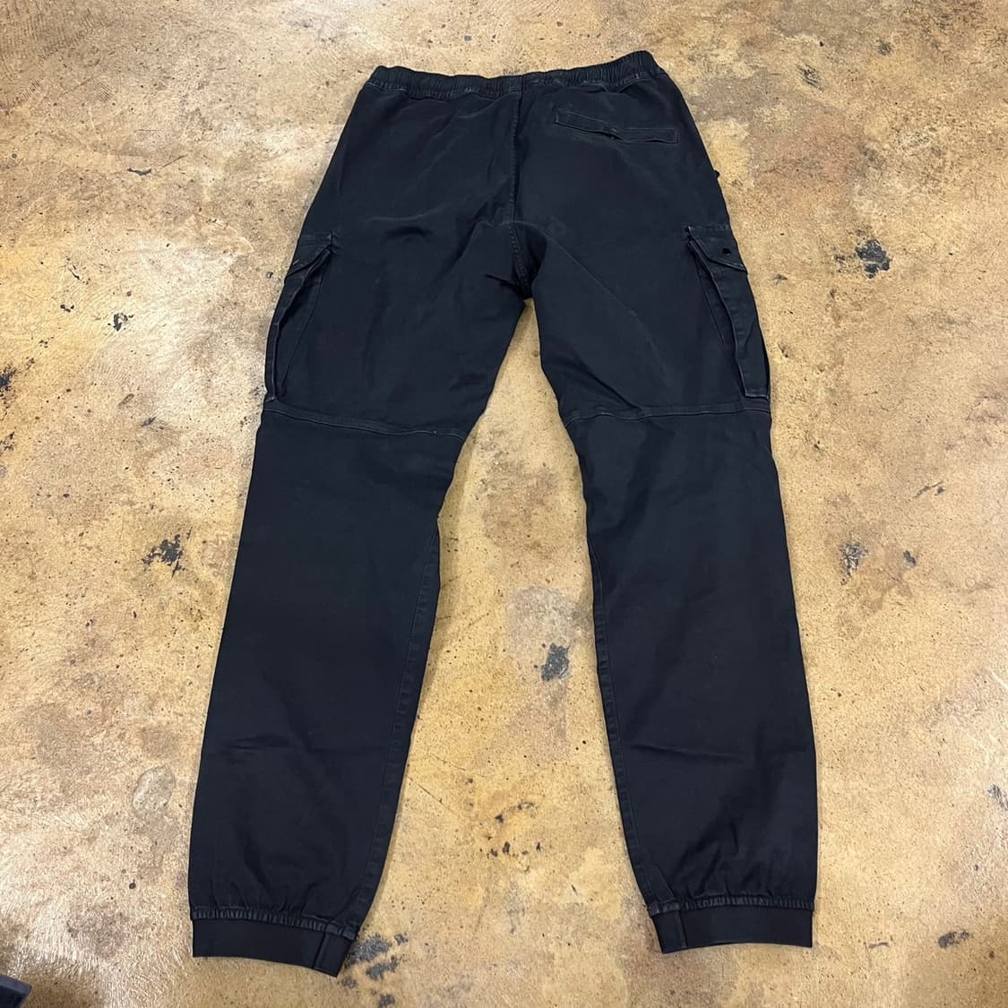 [정품/32] 스톤아일랜드 블랙 카고 조거 팬츠 b19 상품이미지3