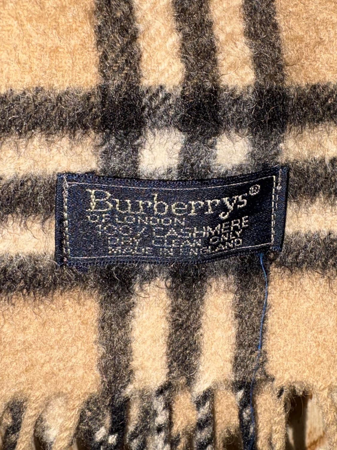 버버리 캐시미어 체크 머플러 상품이미지10