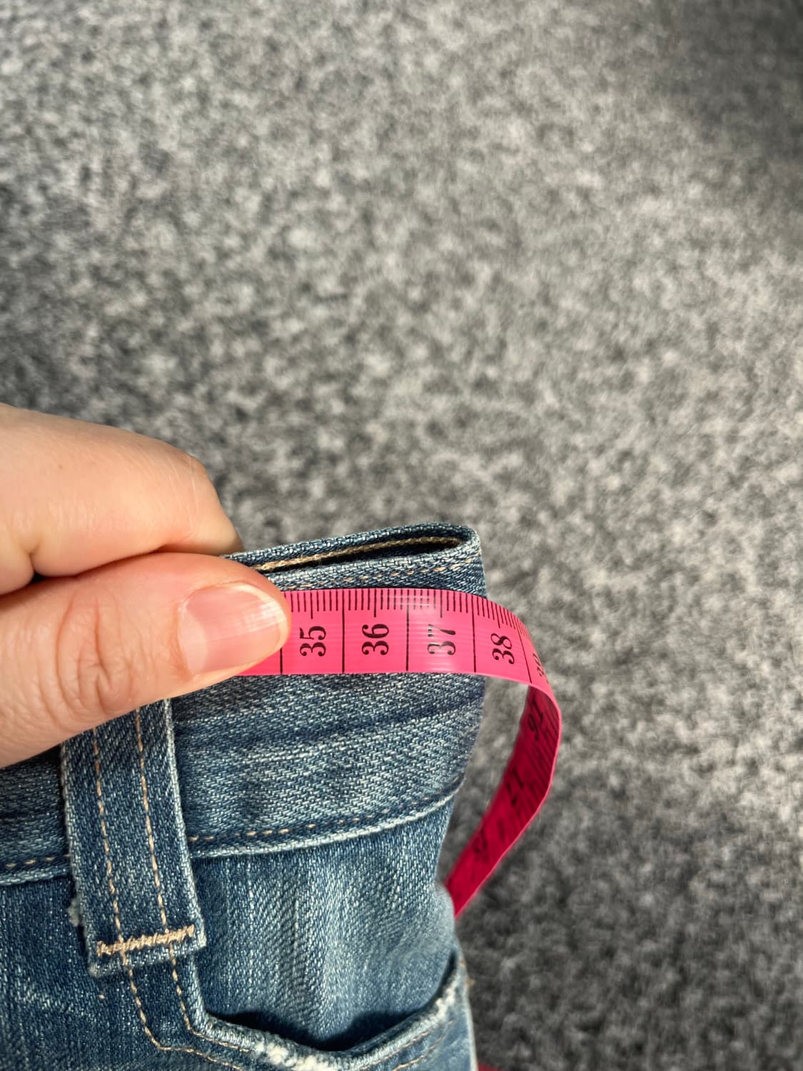 얼진 Earl Jean 데님 숏 반바지 26사이즈 상품이미지5