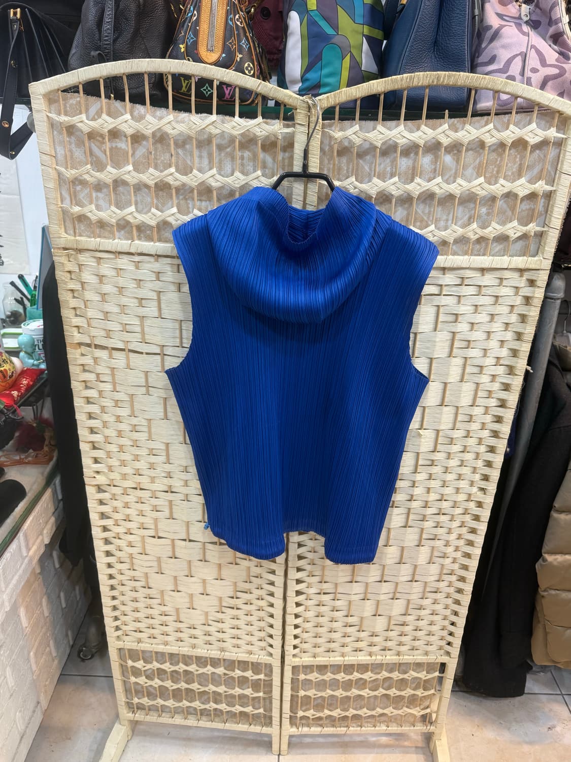 5/66-77 정품 플리츠플리즈 후드 조끼집업 팝니다 상품이미지6