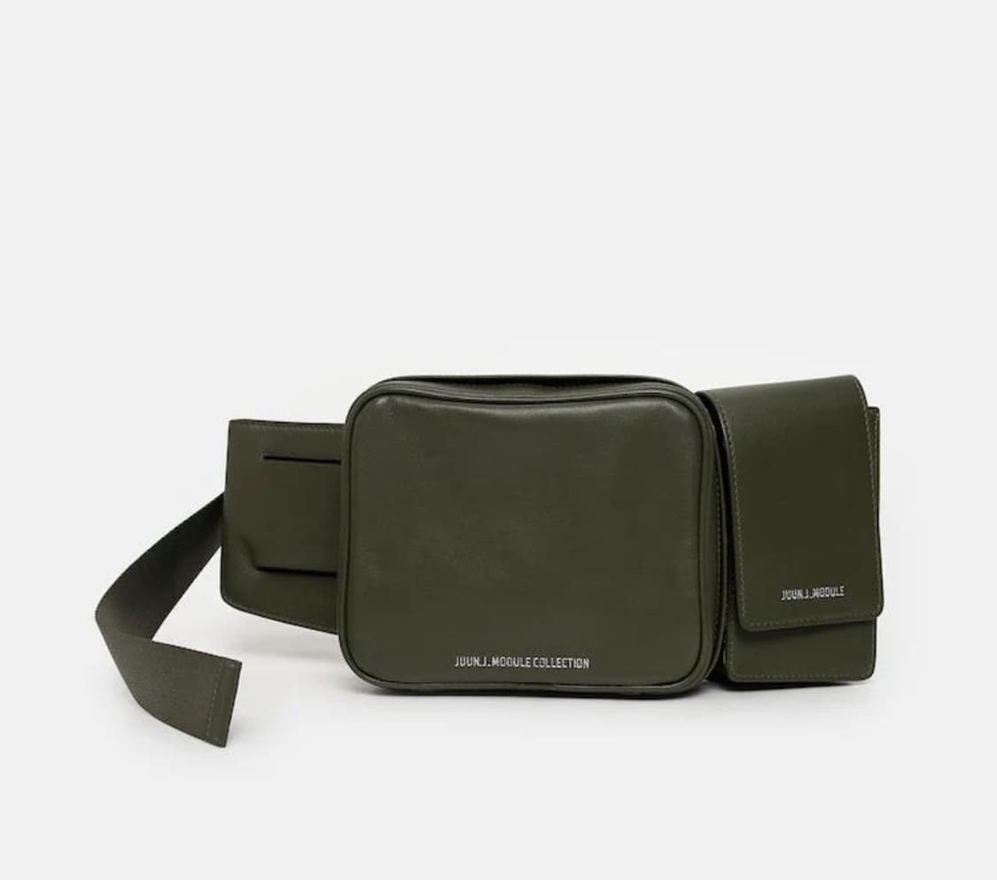 준지 모듈 가죽힙색 컬렉션라인 상품이미지2