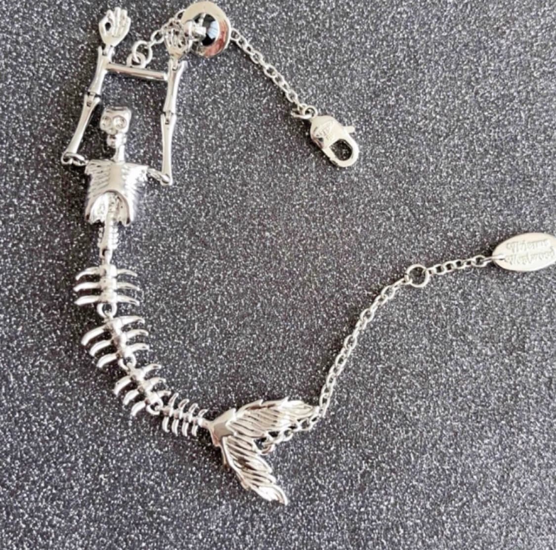 비비안웨스트우드 아카이브 인어 스컬 orb 브레이슬릿 팔찌 상품이미지1