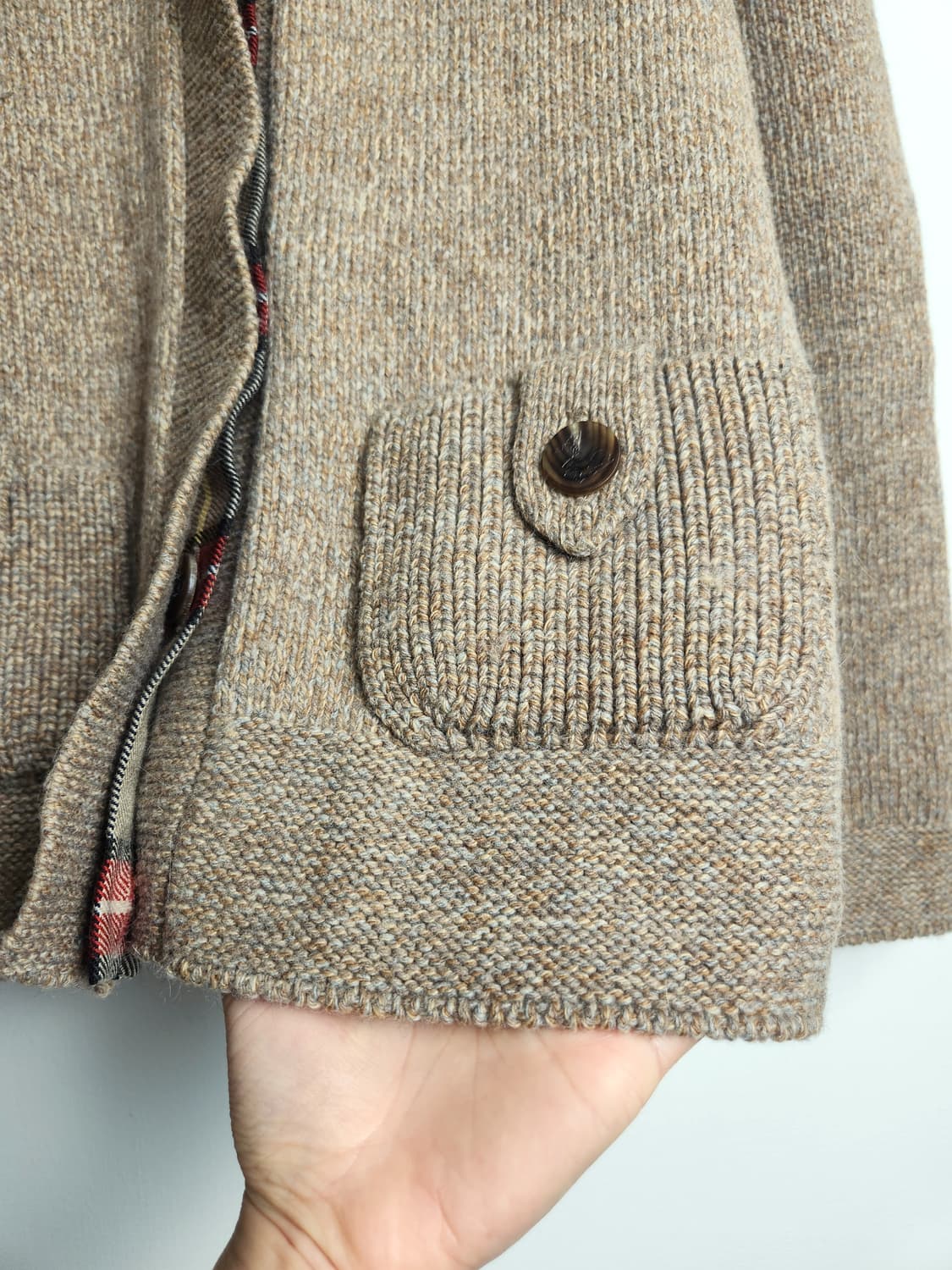 (키이스)반넥 가디건 상품이미지9