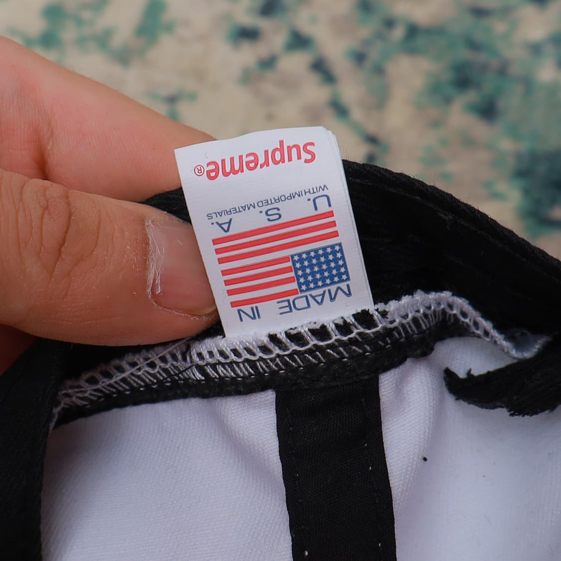 Supreme 슈프림 24SS S 로고 투톤 6패널 캡 모자 상품이미지3