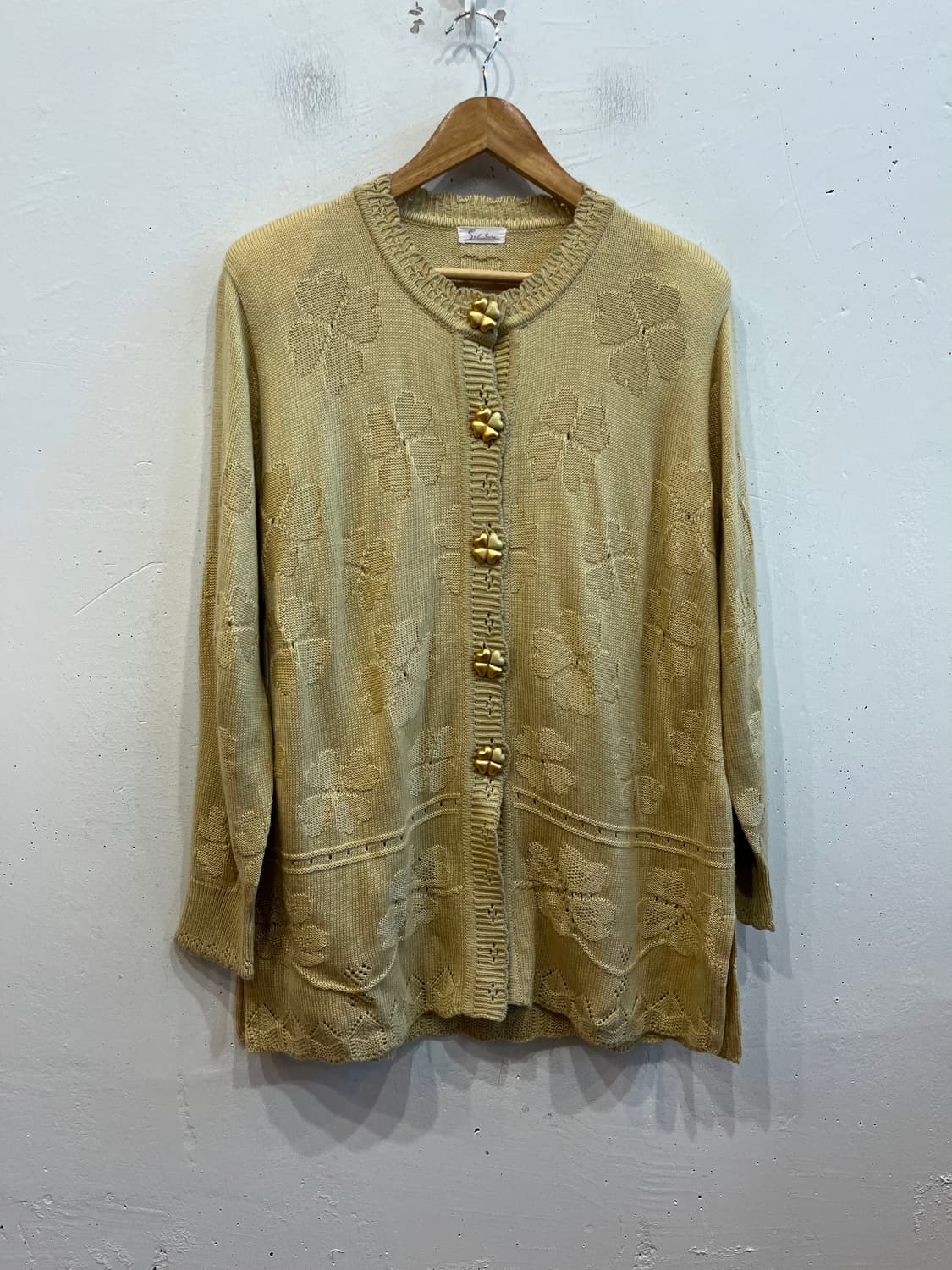 Made in JAPAN 모리 클로버 가디건  상품이미지1