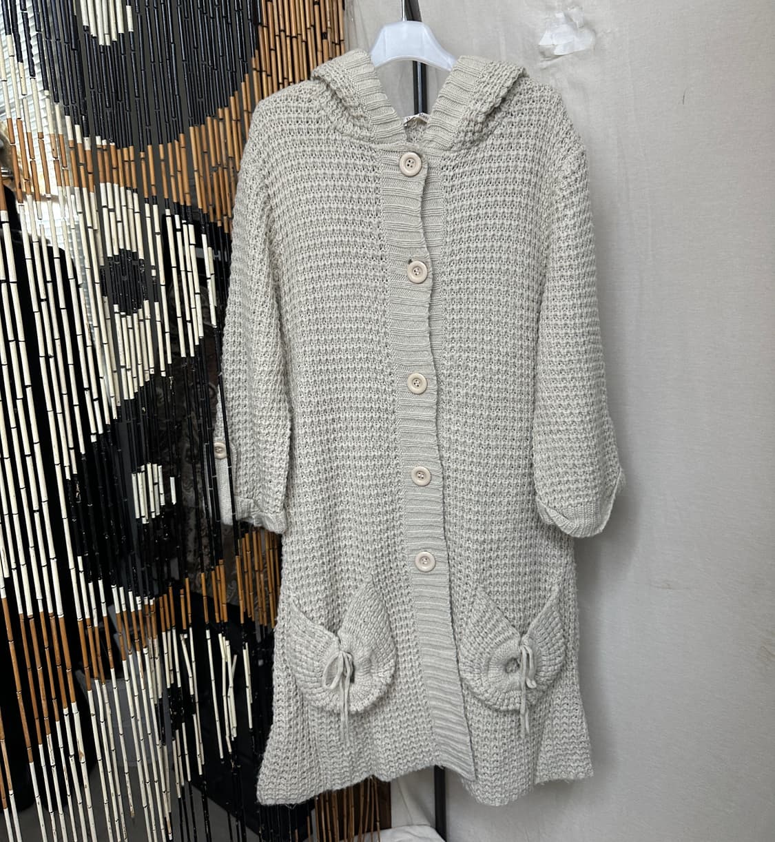 primrose hood long cardigan 상품이미지3