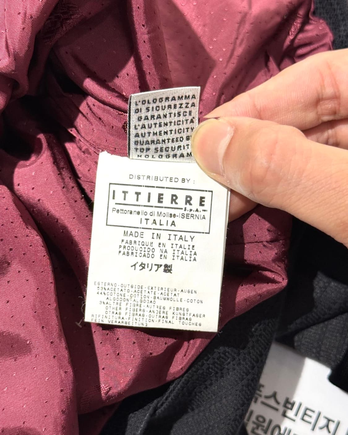 돌체앤가바나 디앤지 블랙 벨티드 크롭 블레이저 자켓 상품이미지10