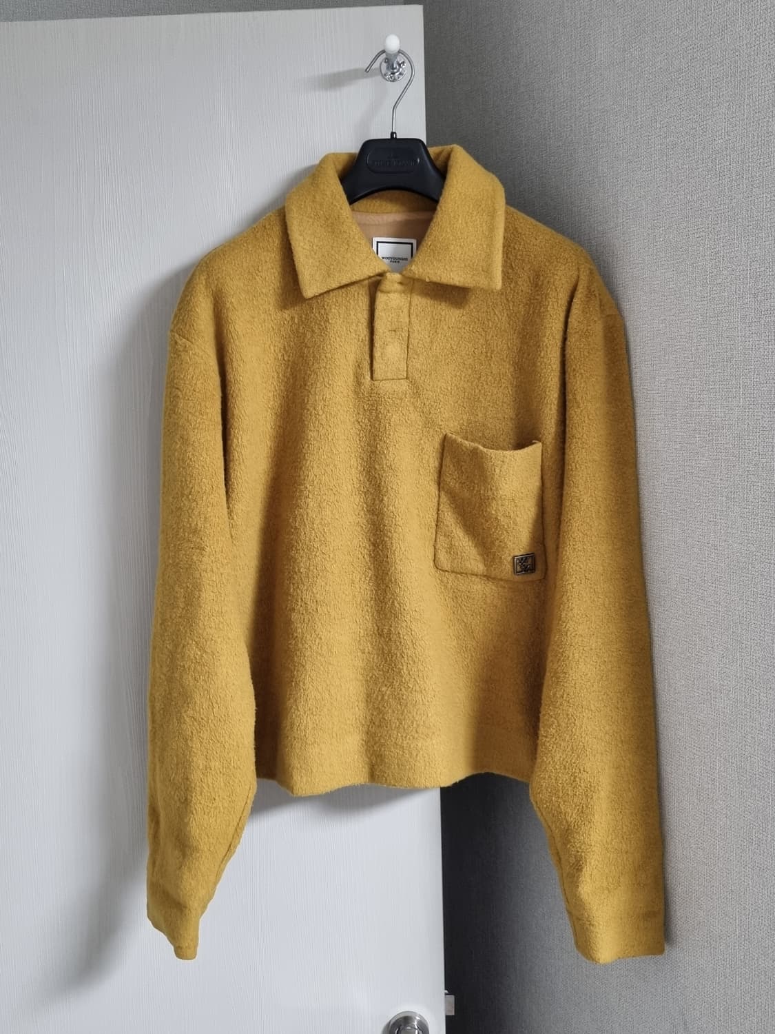 우영미 울 크롭 니트 상품이미지1