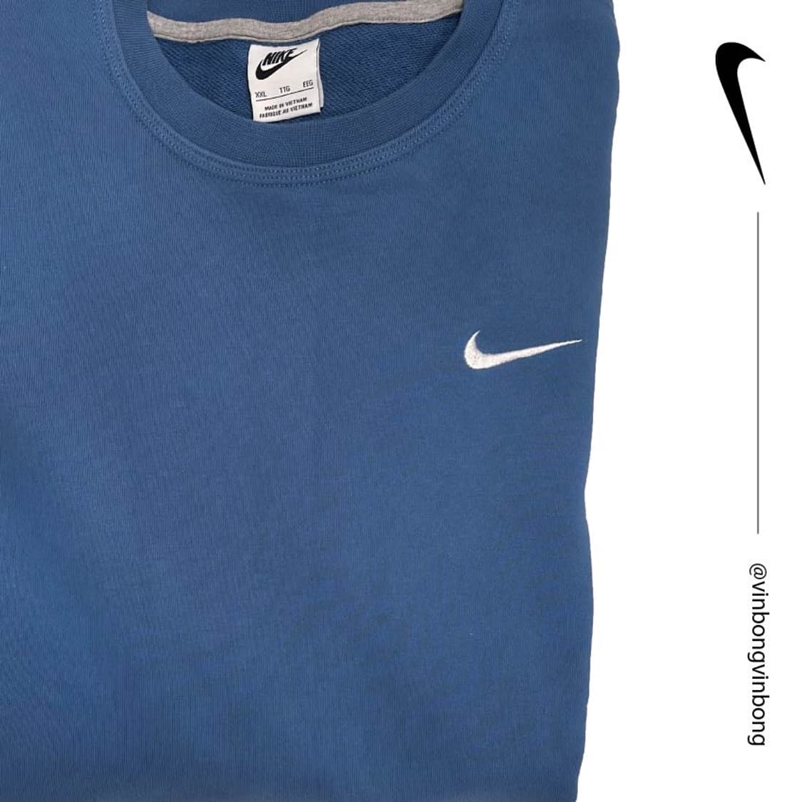 나이키 스우시 맨투맨(블루) 상품이미지1