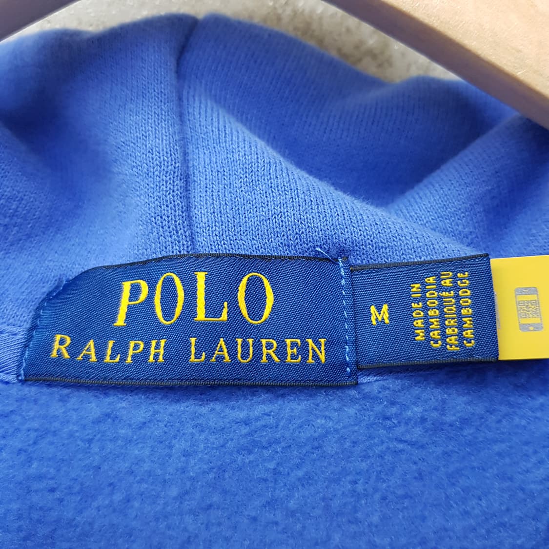 폴로 랄프로렌 기모 후드 긴팔티 M사이즈  상품이미지3