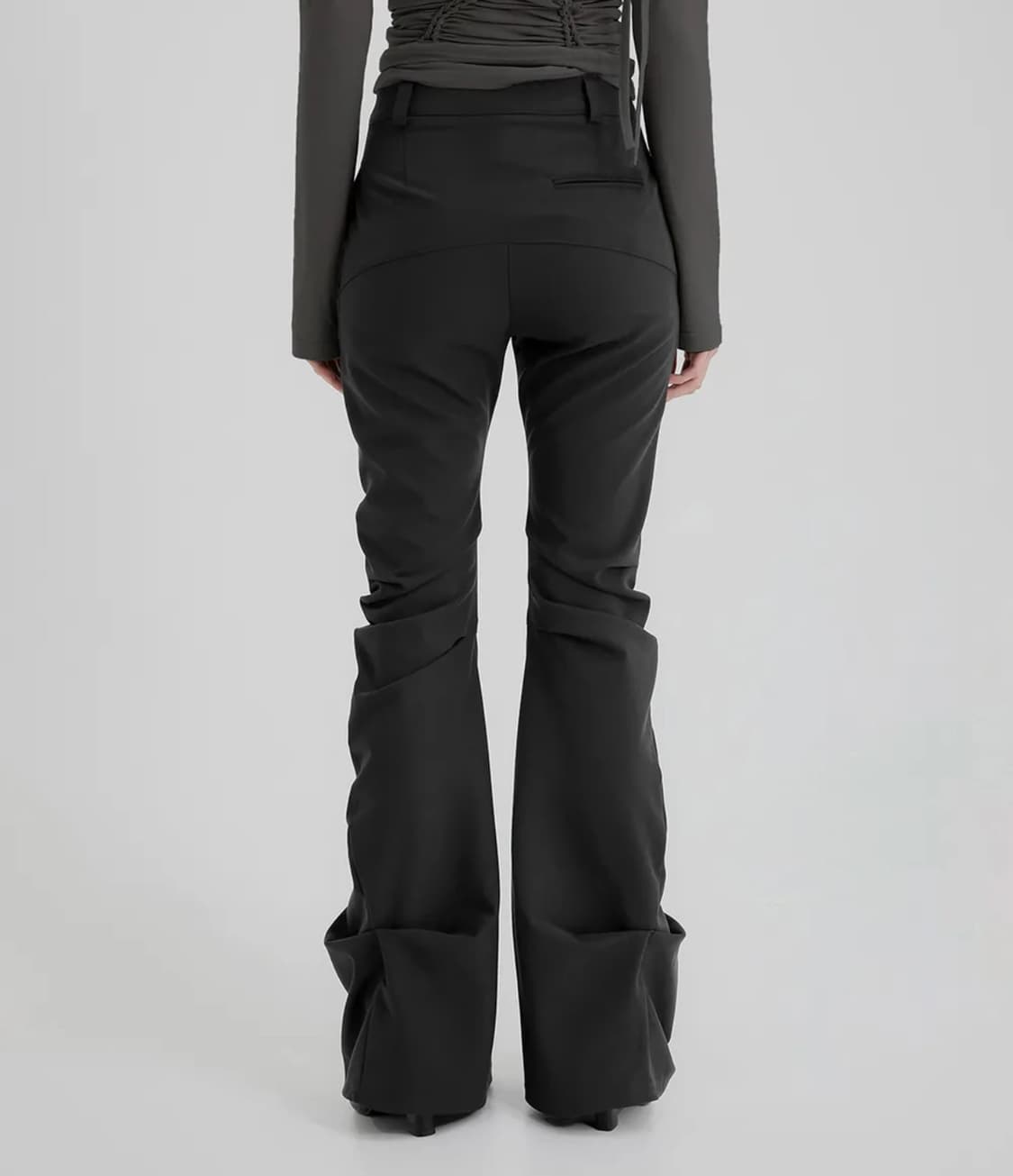 플레어업 Asymmetrical Drape Pants 바지 상품이미지2