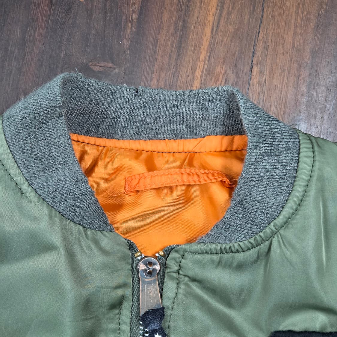 S.O/패치워크 커스텀 ma-1 상품이미지7